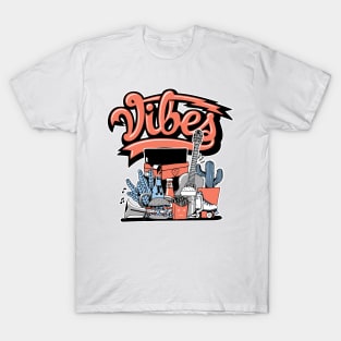 Vibes Crimson Bliss T-Shirt